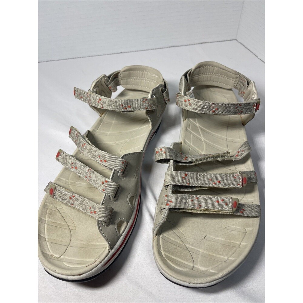L.L. BEAN Hiking Water Sandals  Style 293474 Beige Women’s Size 8